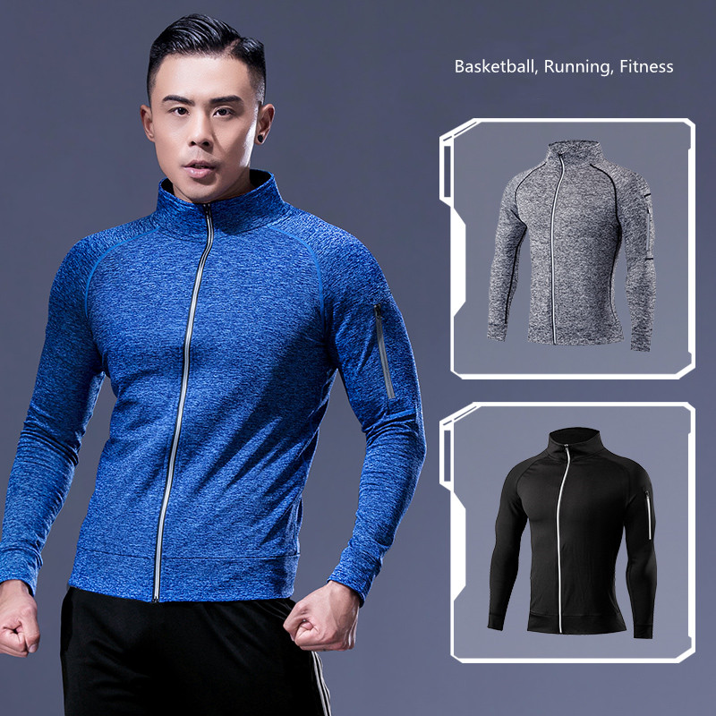 Reflective Running Jacket - Nam Chạy Tập Luyện Áo Khoác