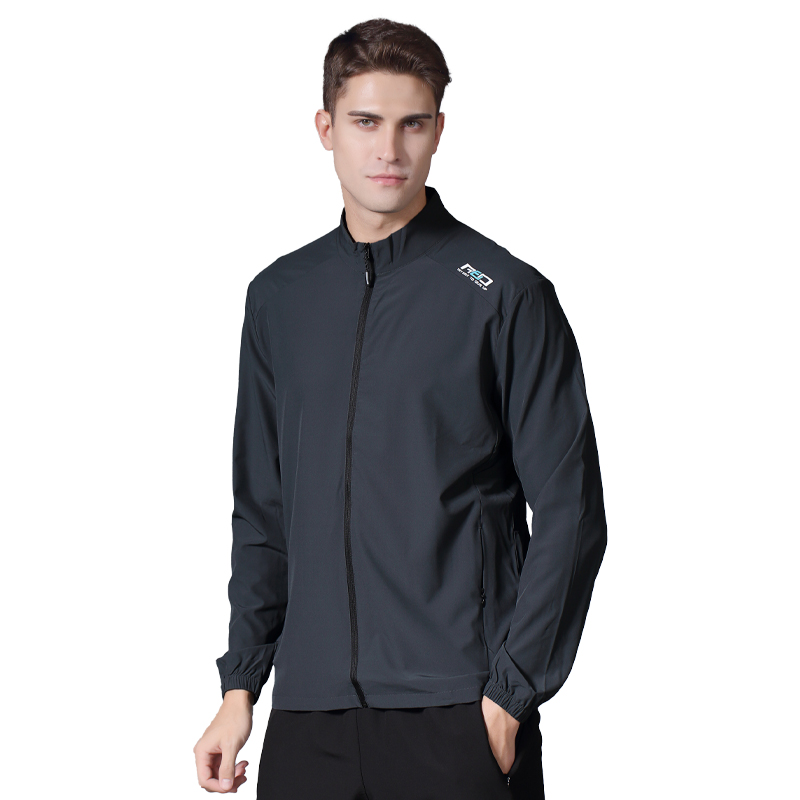 Reflective Running Jacket - Ngoài Trời Mỏng Phối Dây Kéo