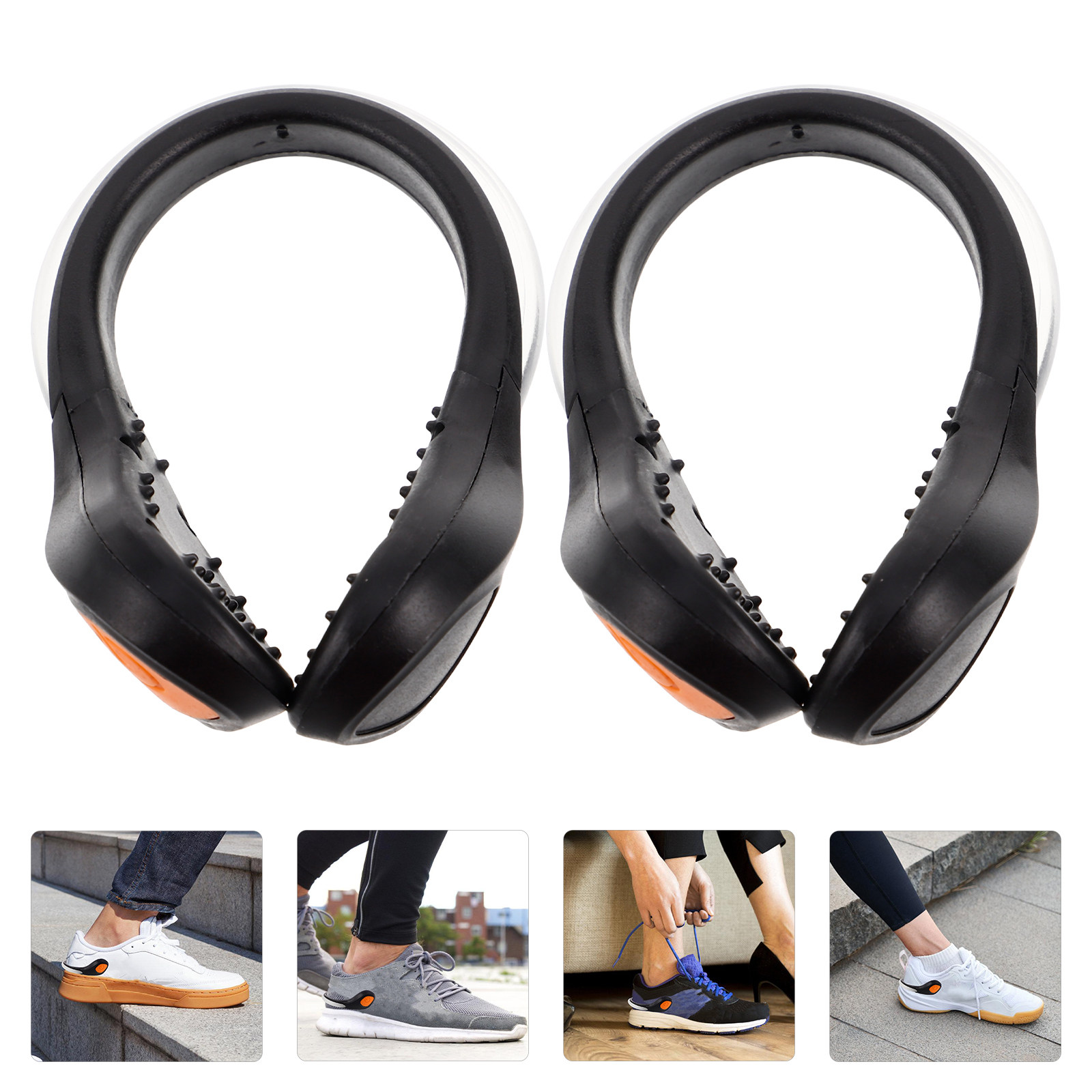 Runners Gear - 2Pcs LED Shoe Clip Lights Night