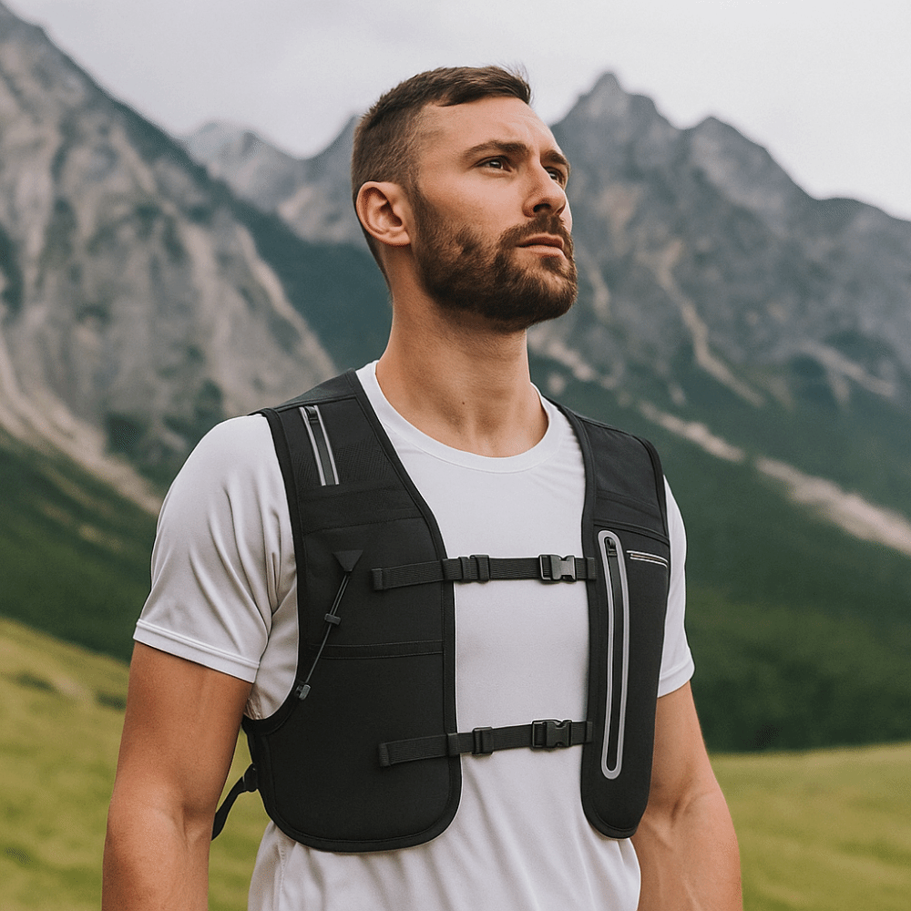 Reflective Running Jacket - Reflective Reflective Running Vest Pack 4L