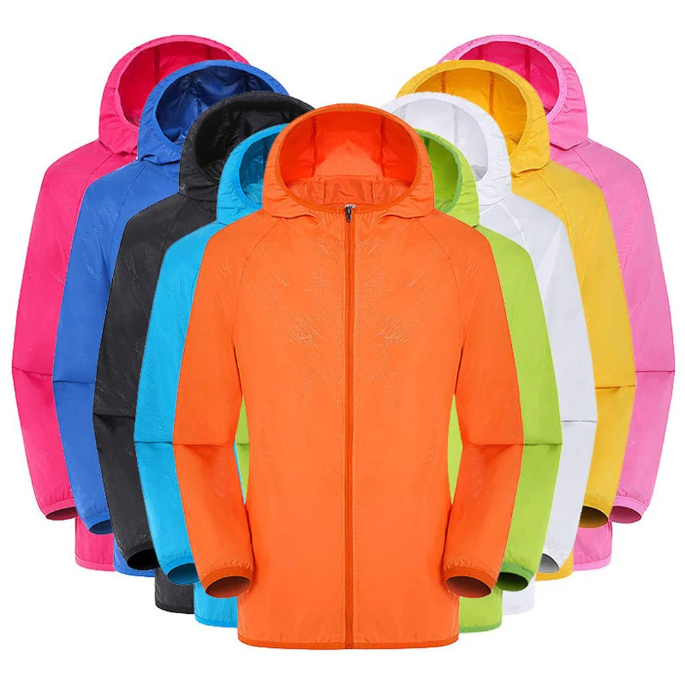 Reflective Running Jacket - Outdoor Sports Waterproof Windproof Rain Coat