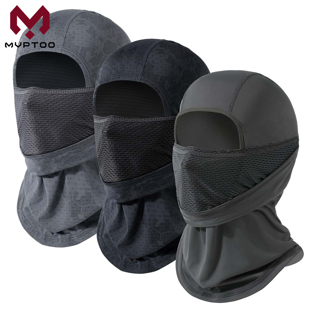 Head Gear Running - Breathable Balaclava Cap Full Face Mask