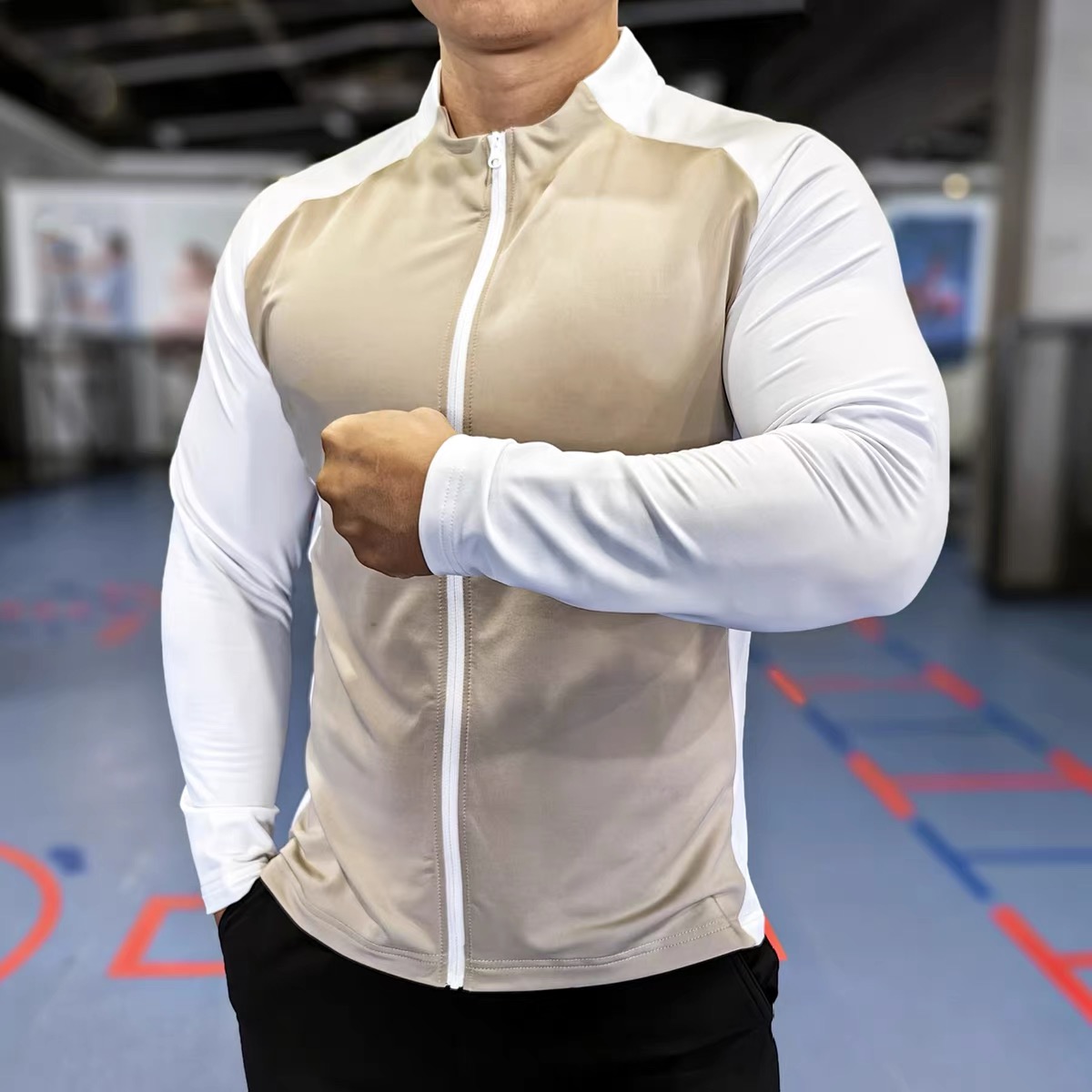 Reflective Running Jacket - Winter Autumn Quick-drying breathable Sport Shirt