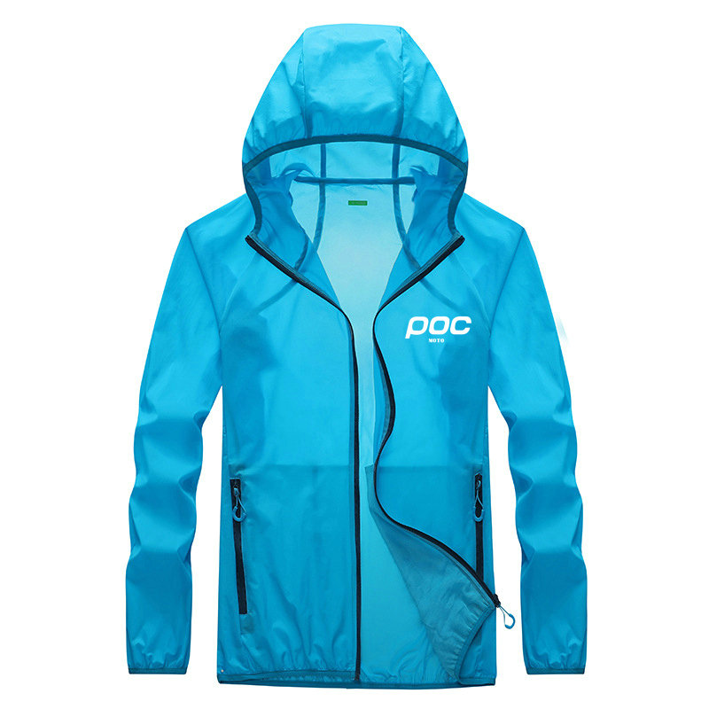 Reflective Running Jacket - MOTO POC Nhanh Khô Nắng Bảo