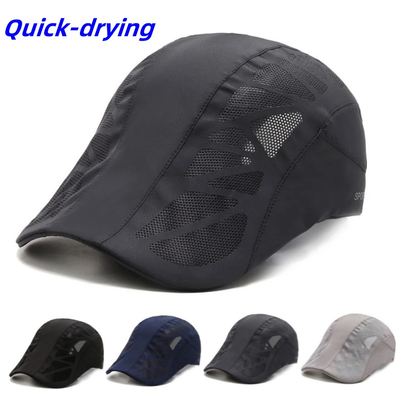 Summer Breathable Mesh Quick D - đánh giá và giá Running Cap Mesh