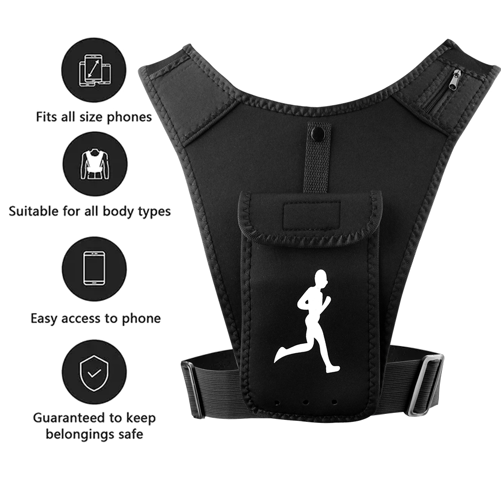 Adjustable Running Vest Phone  - đánh giá và giá Running Gear Marathon