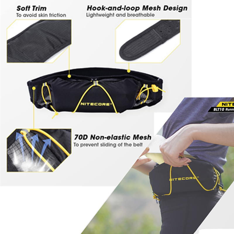 NITECORE BLT10 Chạy Thắt Lưng  - đánh giá và giá Running Zwift