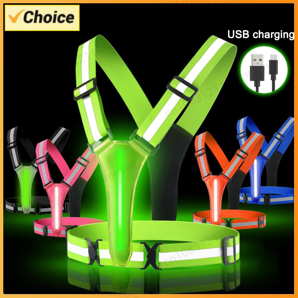 LED Reflective Safety Vest Lig - đánh giá và giá Reflective Running Jacket