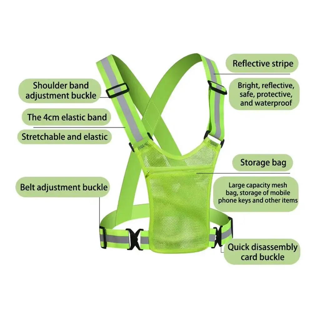 Reflective Safety Vests Lightw - đánh giá và giá Reflective Running Jacket