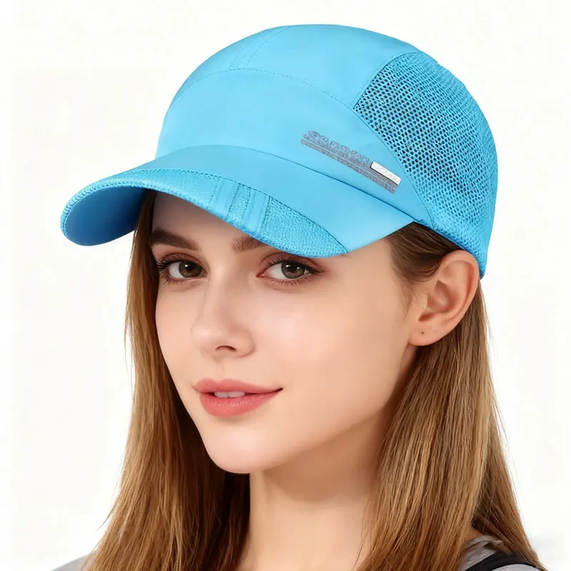Quick Dry Breathable Mesh Base - đánh giá và giá Running Cap Mesh