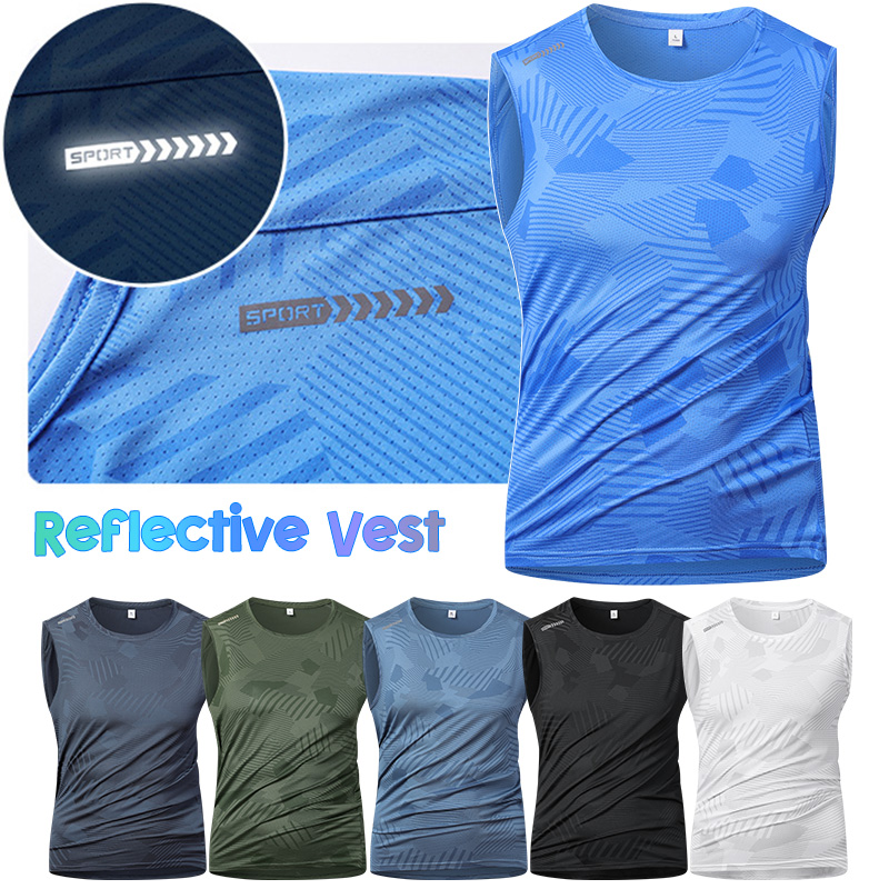 Man Running Reflective Vest Su - đánh giá và giá Reflective Running Jacket