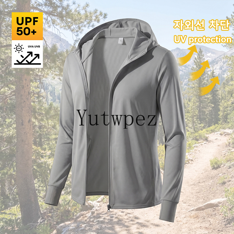 UPF 50+ Men Sun Protection Jac - đánh giá và giá Reflective Running Jacket