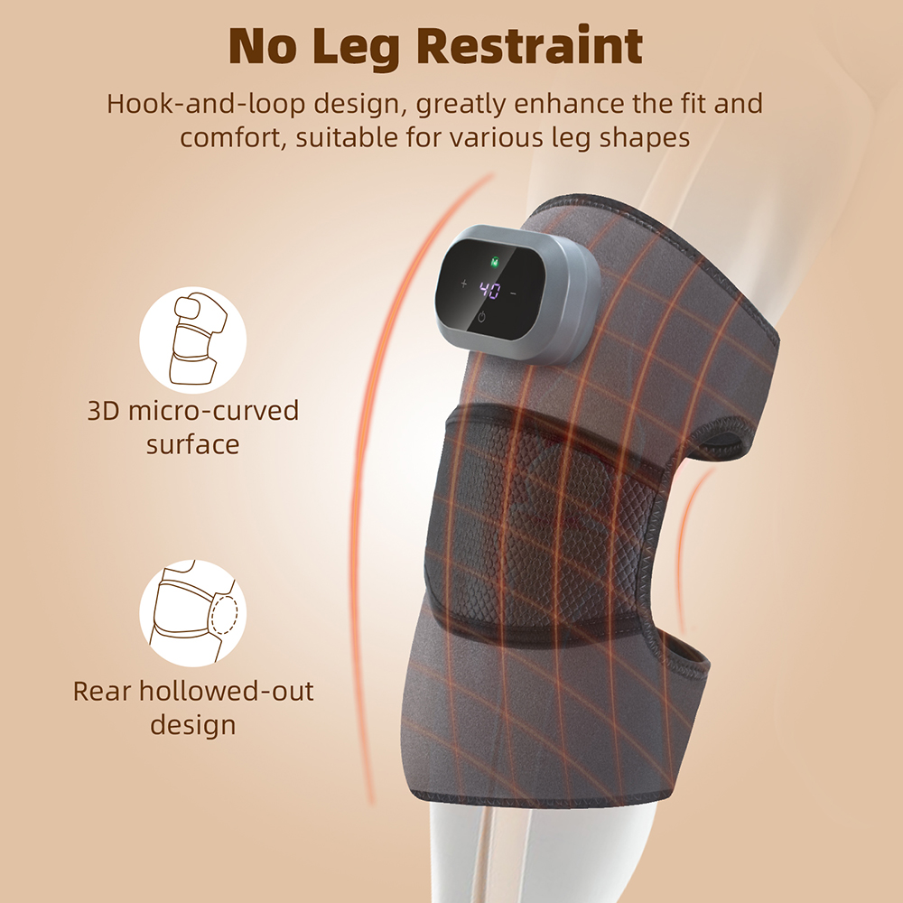Heated Knee Massager Hot Compr - đánh giá và giá Knee Support Brace