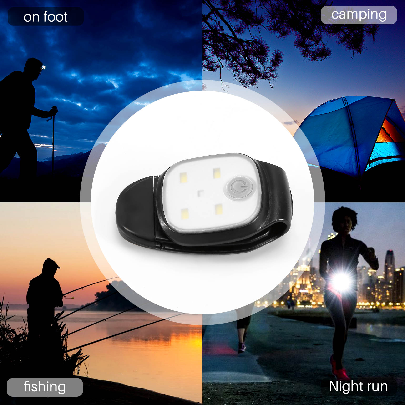 XSXS-Outdoor Night Clip On Run - đánh giá và giá Running Gear Accessories