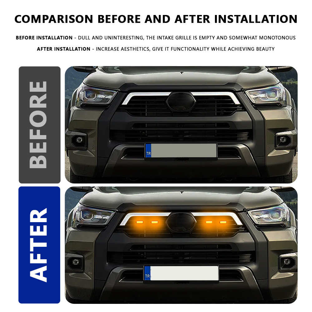 FOR FRONTIER PRO-4X Led Car Fr - đánh giá và giá Running Gear Accessories