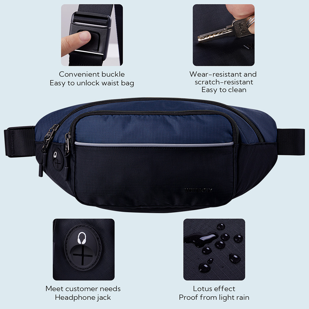 WATERFLY Fanny Pack Waist Bag  - đánh giá và giá Running Zwift
