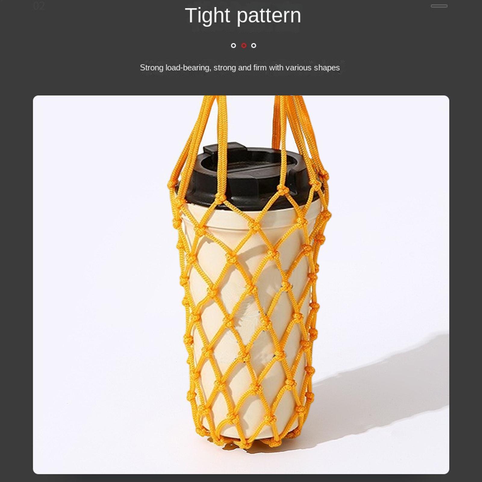 1pcs Water Bottle Bag Crochet  - đánh giá và giá Running Cap Mesh