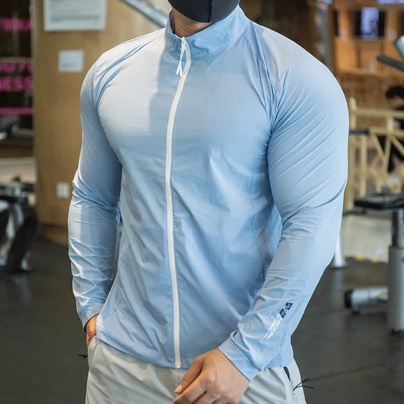 Men Ice Silk Quick Dry Hiking  - đánh giá và giá Reflective Running Jacket