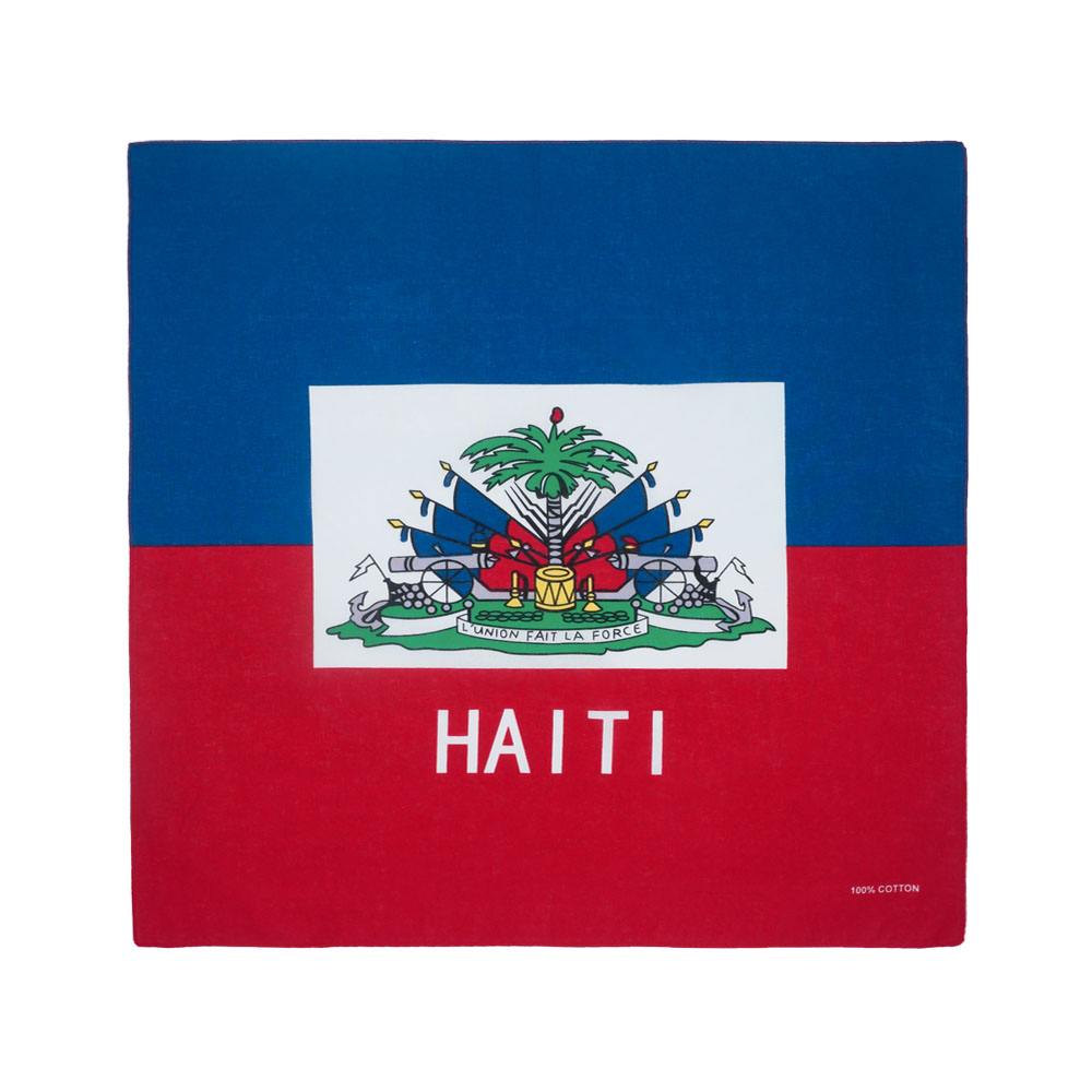 Haiti Flag Bandana 100% Cotton - đánh giá và giá Running Gear Gifts For Men